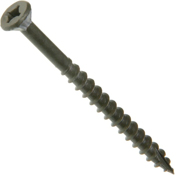 All-Source No. 8 x 1-5/8 In. Primeguard Plus Premium-Coated Combo Bugle-Head Exterior Screw 1 LB. 729965 - main